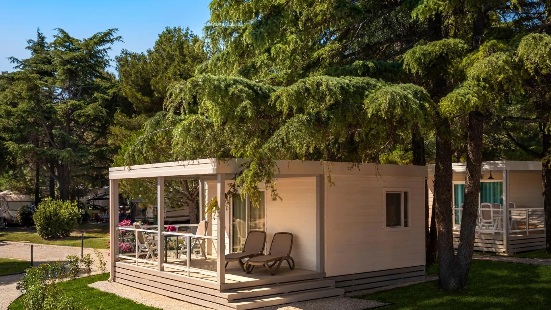 Maistra Camping Koversada Uncovered Naturist Mobile Homes Vrsar Croatia